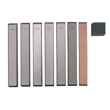 Timanttiteroitin, 6 Whetstone-120/240/600/1000/2000/3000, 1 Strop, 1 kiillotuspasta kiinteäkulmaiseen veitsen teroittimeen