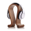 Supporto per cuffie in legno, supporto per cuffie, display da gioco, elegante cuffia da scrivania 6