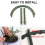 10 Pack Plant Support Stakes, Plastic Half Round Ring Cage Holder Flower Pot Climbing 5