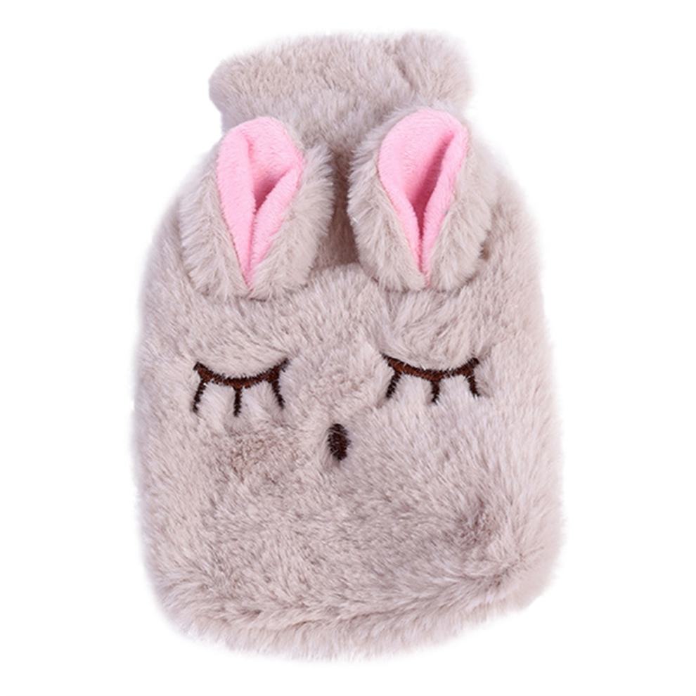 Torribaly Winter Hot Water Bottle Pvcplush Shoulder Hand Warmer Heat Pack Reusable Heating Bag Household Thermal Sack Accessoriesb