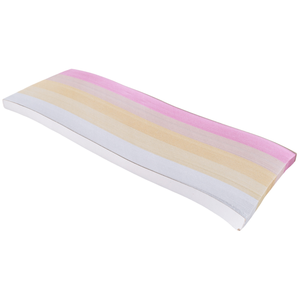 520 feuilles de papier pailleté pliable, étoiles décoratives porte-bonheur pour les loisirs créatifs, jaune