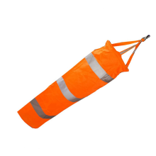 Airport Windsocks Oranje Waterdichte Windzak Reflecterende Windzak 60cm