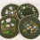 4 Sets Hand Embroidery Kit for Beginners Adults , Includes Flower, Hoop, Color Threads, Tools 4