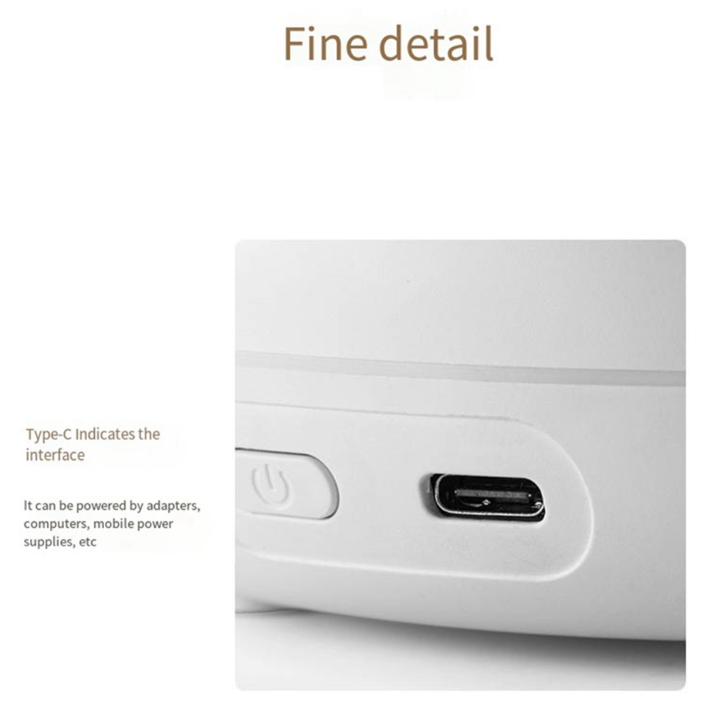 Nuovo Umidificatore Da Tavolo Per Aromaterapia A Fiamma Colorata, Diffusore Per La Casa, Nero