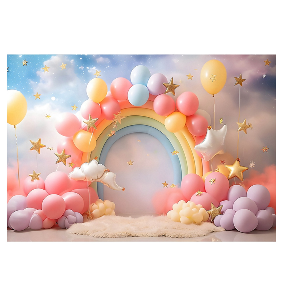 210X150Cm Sfondi Per San Valentino Europei Americani Palloncino Rose Cuore Rosa Banner Sfondi Per Fotografia, E