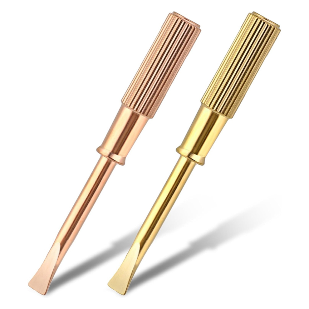 2 Pcs Bracelet Screwdriver Titanium Steel Mini Jewelry Repair Tools Slotted Suitable For 4853931682540