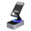 3-In-1 Mobile Phone Holder, Audio Power Bank, Bluetooth Call Speaker, Multi-Function Foldable Rotating Desktop,Gray 1