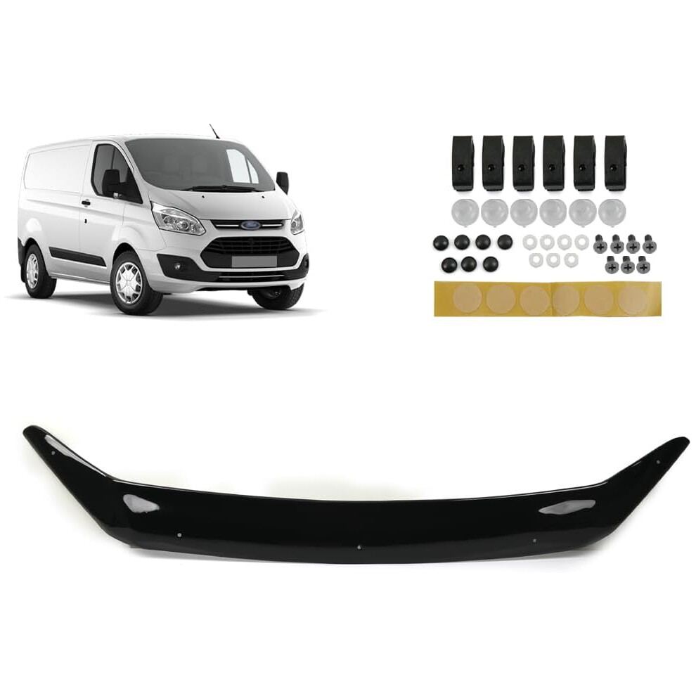 Robust Bonnet Wind Deflector Protector Guard Bra For Ford Transit Custom 2012-2018 8000000046338