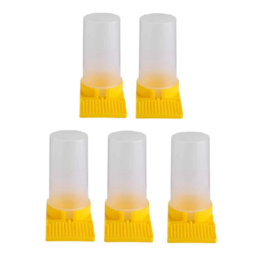 Bee Feeder, Hive Beekeeping Water Dispenser, Entrance Tools (5-Pack)