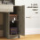 Homcom HOMCOM Dressing Table with Mirror and Stool, Makeup Desk for Bedroom 4