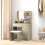 Homcom HOMCOM Dressing Table with Mirror and Stool, Makeup Desk for Bedroom 8