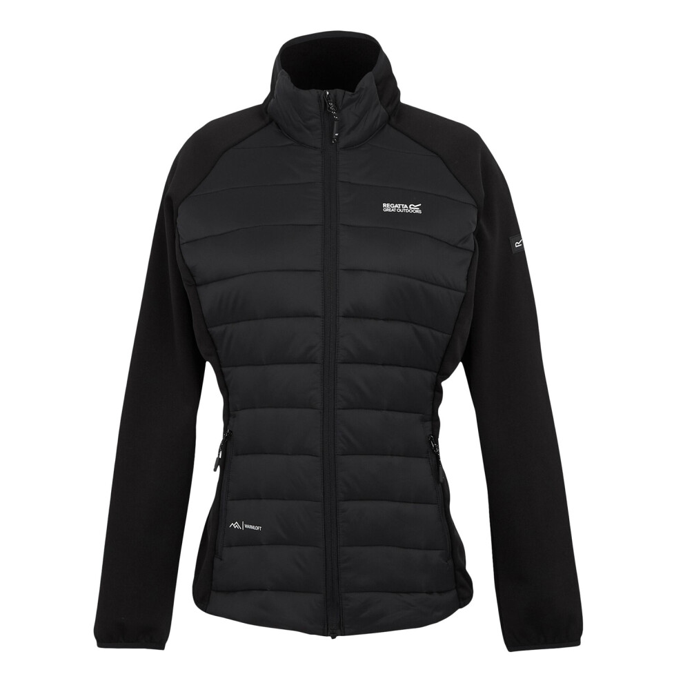 (12 UK, Black) Regatta Womens/Ladies Clumber V Hybrid Jacket