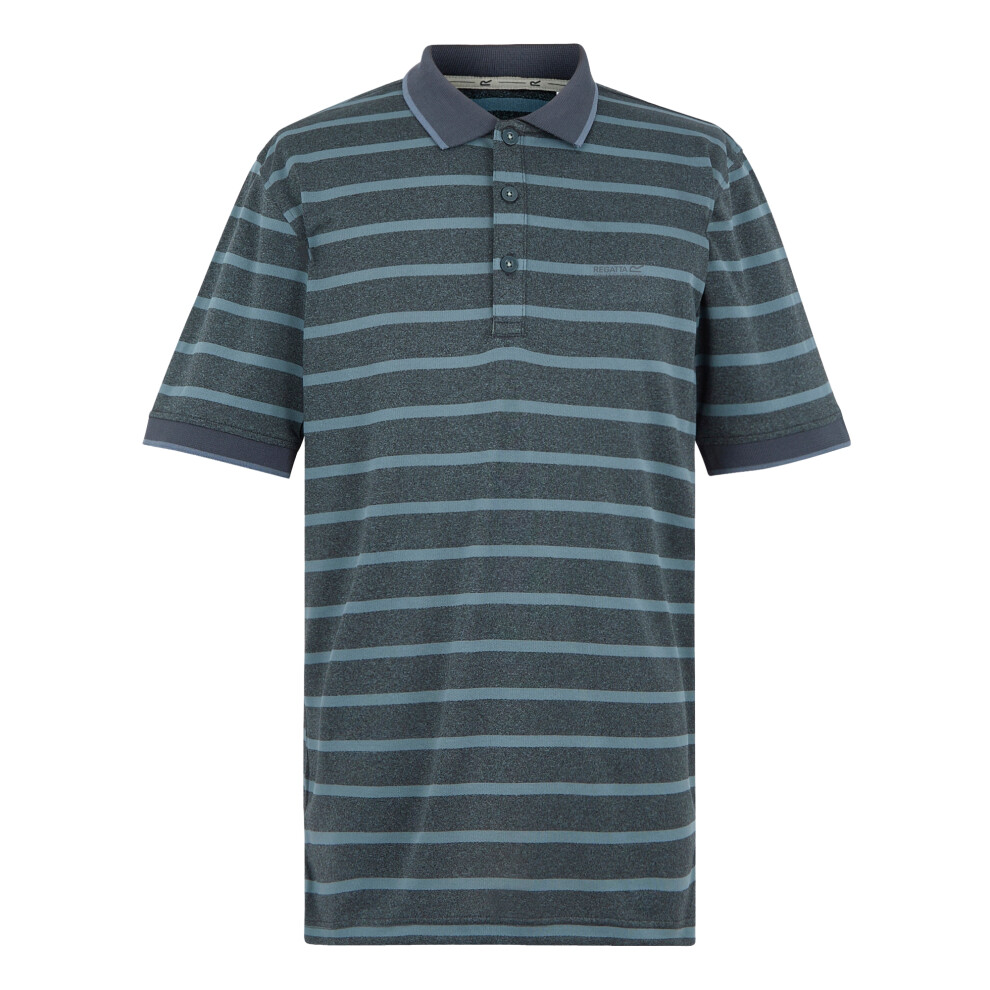 Regatta (M, Stormy Weather) Mens Kildra Polo Shirt