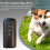 Anti Barking Control Device Double Sensor Stop Barking Dog Devices Portable Rechargeable Ultrasonic Training Tool LED Flashlight 2