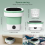 Portable Washing Machine, 12L Upgraded Mini Washing Machine 3
