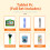 7inch Kids Tablet Pc, 2GB+32GB Android Tablet 3000Ah, Green 2