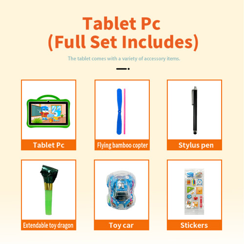 7inch Kids Tablet Pc, 2GB+32GB Android Tablet 3000Ah, Green 1