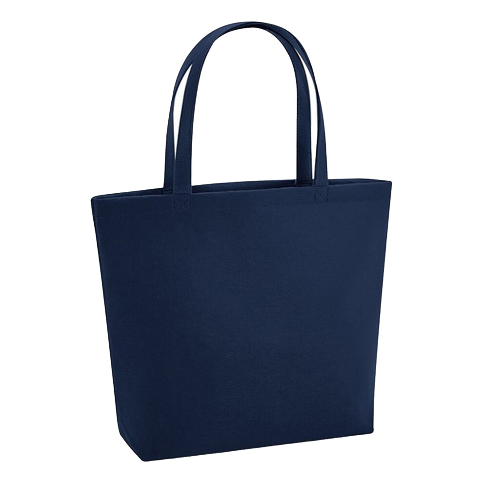 (One Size, Navy) Bagbase Felt Shopper