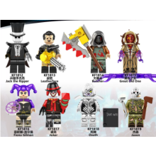 8PCS/SET Halloween Figure Fit Lego Building Block Kids Toy