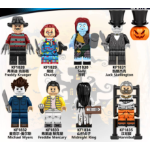 8PCS/SET Halloween Figure Fit Lego Building Block Kids Toy