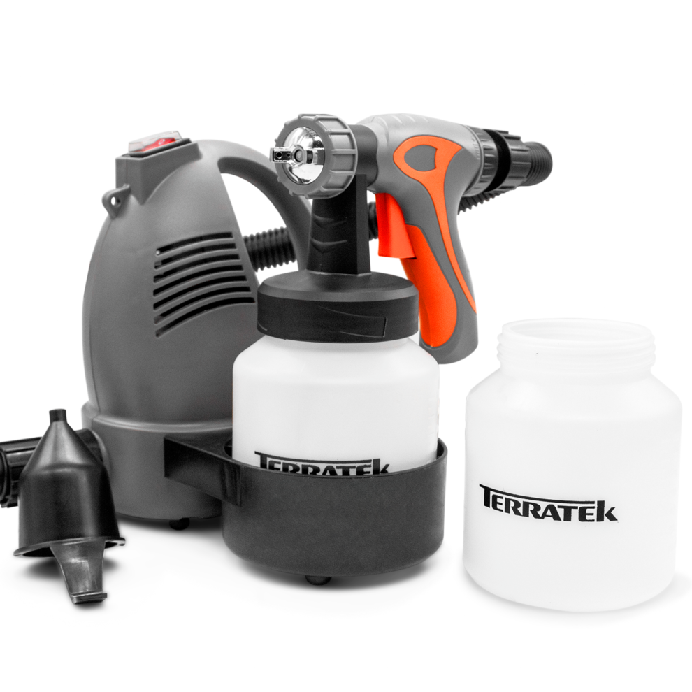 Paint Sprayer Spray Gun Airless Hvlp Electric 650W Handheld Fence Paint System 8078750574845