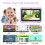 7inch Kids Tablet Pc, 3GB+64GB Android Tablet 6000Ah, Blue 5