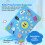 7inch Kids Tablet Pc, 3GB+64GB Android Tablet 6000Ah, Blue 7