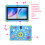 7inch Kids Tablet Pc, 3GB+64GB Android Tablet 6000Ah, Blue 9
