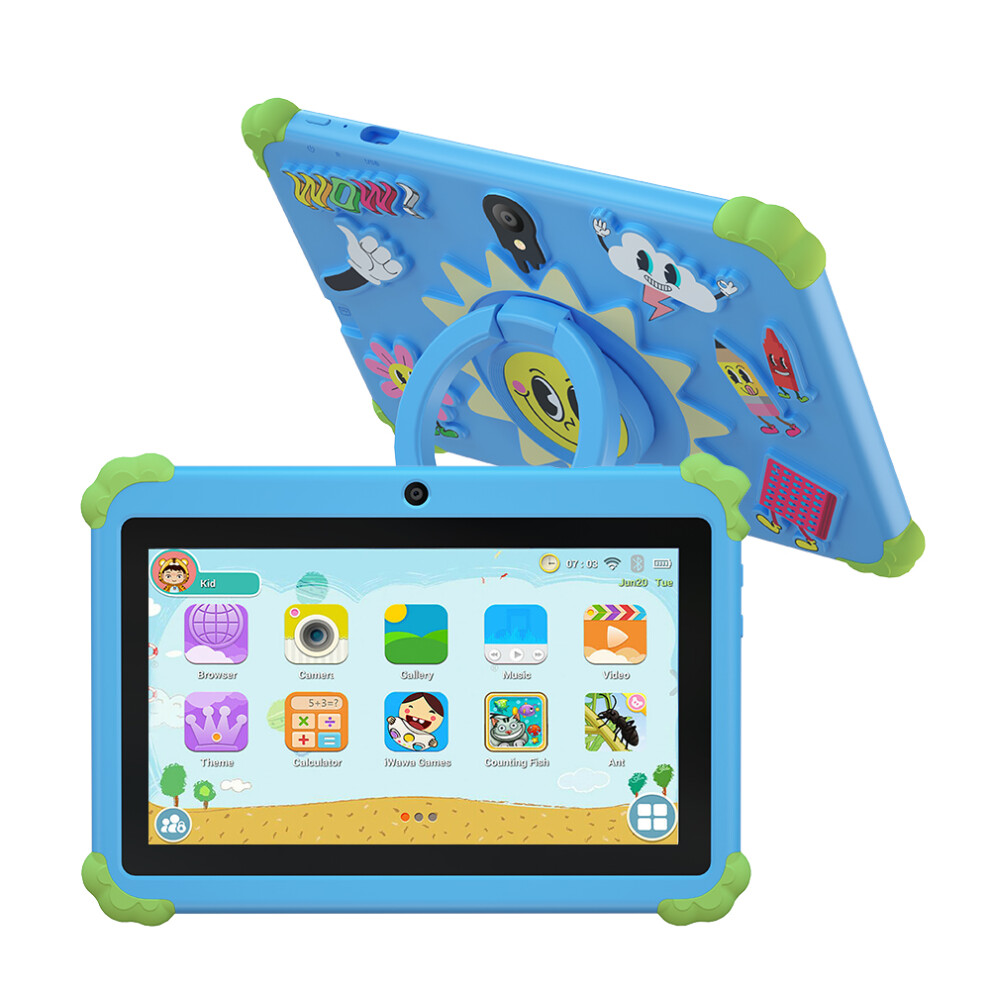 7inch Tablet for Kid, 3GB+64GB 6000mAh Kids Tablet Pc, with Shell