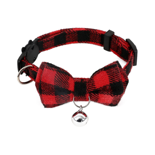 C-Cute κολάρο γάτας Small Puppy Dog Collars Bow Kitten Bowknot κολιέ με κουδούνι για