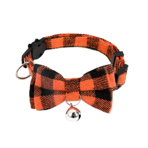 F-Cute κολάρο γάτας Small Puppy Dog Collars Bow Kitten Bowknot κολιέ με κουδούνι για 1