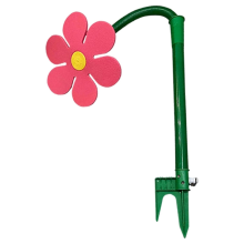 Dancing Daisy Sprinkler Lawn Watering Sprayer, Suitable for Garden Irrigation Tool Red