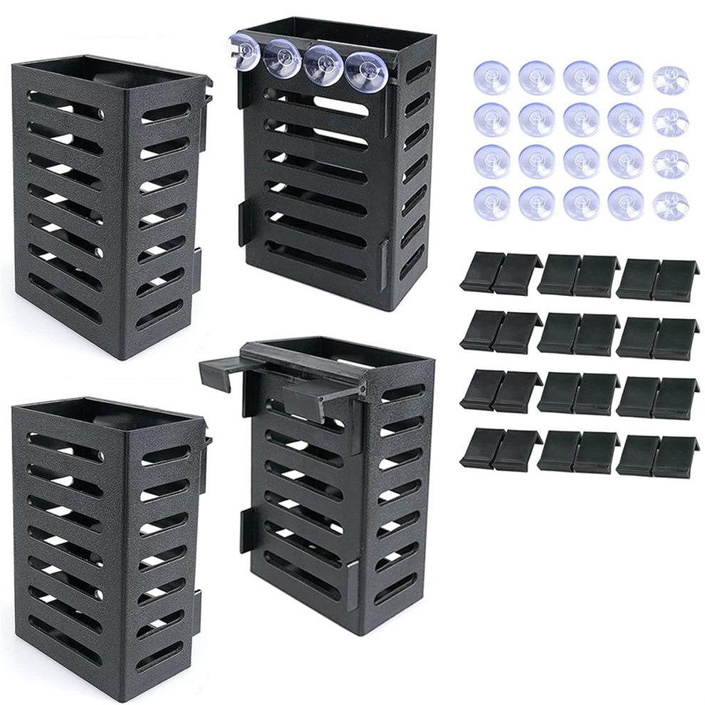Nouveau support pour plantes d'aquarium hydroponique en pot, adapté aux aquariums