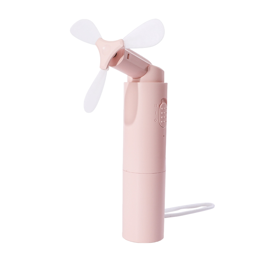 Handheld Mini Fan Portable Rechargeable 3000Mah Usb Battery Powered 22+ Runtime Small Hand Held Pink 4853931695441