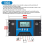 100A MPPT Solar Charge Controller Dual USB LCD Display 12V/24V Auto Cell Panel Charge Regulator with load 5