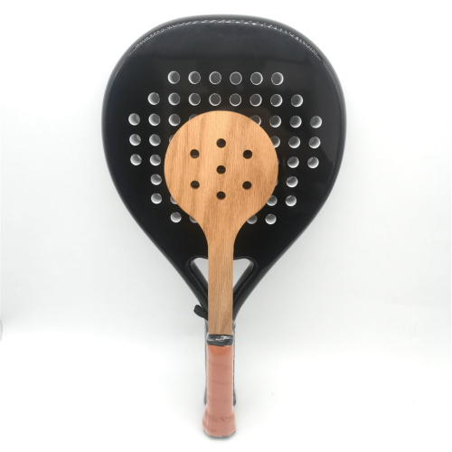 Functionele houten racketpointer tennislepeltrainer swingoefengereedschap trainingshulpmiddel 2