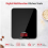 ACCUWEIGHT 201 Digital Kitchen Scales with Tempered 2