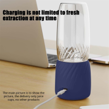 Portable Blender Rechargeable Mini Juicer, Handheld Personal Fruit and Vegetable Electric Juicer,Style 2