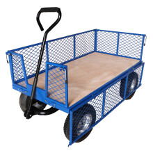 Workhorse General Purpose Truck, Mesh Sides, 450kg, REACH Wheels