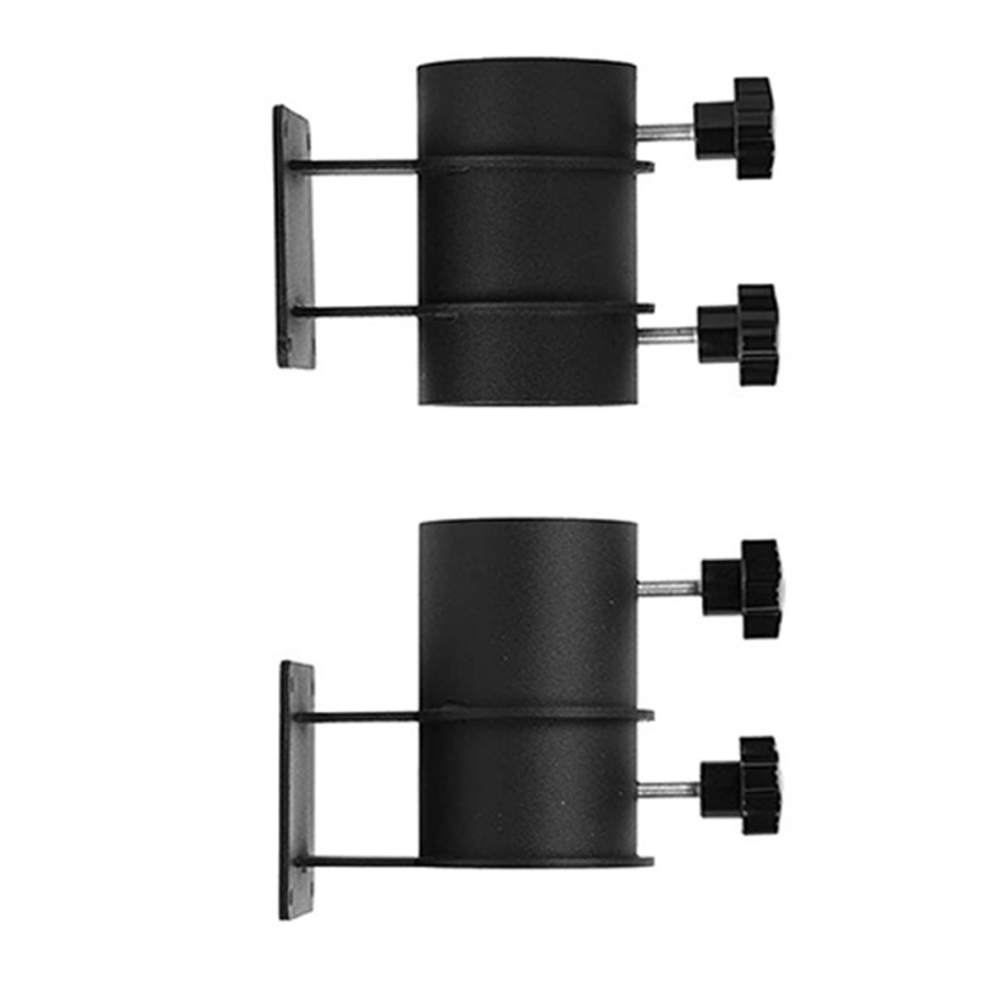 Heavy Duty Patio Umbrella Holder,Patio Stand Clamp Mount Bracket for Deck Railing, to 2Pcs