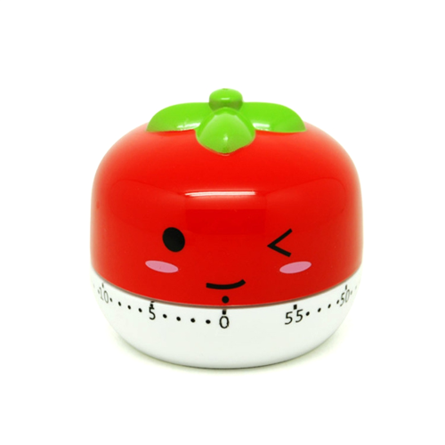 Rotary Tool Egg Cooker Timer Novelty Kitchen Vegetable Animal Cooking Digital Cupcake Red 1