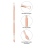 Σετ αφαίρεσης βερνικιού gel - Foil Nail Strips 300 Pieces Soak 7