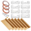 18 folhas de PTFE para aquecimento 12x16 polegadas, régua de alinhamento de camiseta e conjunto de fita métrica resistente 2