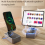 3 In1 Mobile Phone Holder Portable Foldable with Bluetooth Speaker Charging 3