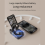 3 In1 Mobile Phone Holder Portable Foldable with Bluetooth Speaker Charging 7