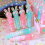 Γόμες, χαριτωμένες γόμες για παιδιά Pink Kawaii Lipstick Eraser Retractable 5