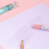 Γόμες, χαριτωμένες γόμες για παιδιά Pink Kawaii Lipstick Eraser Retractable 3