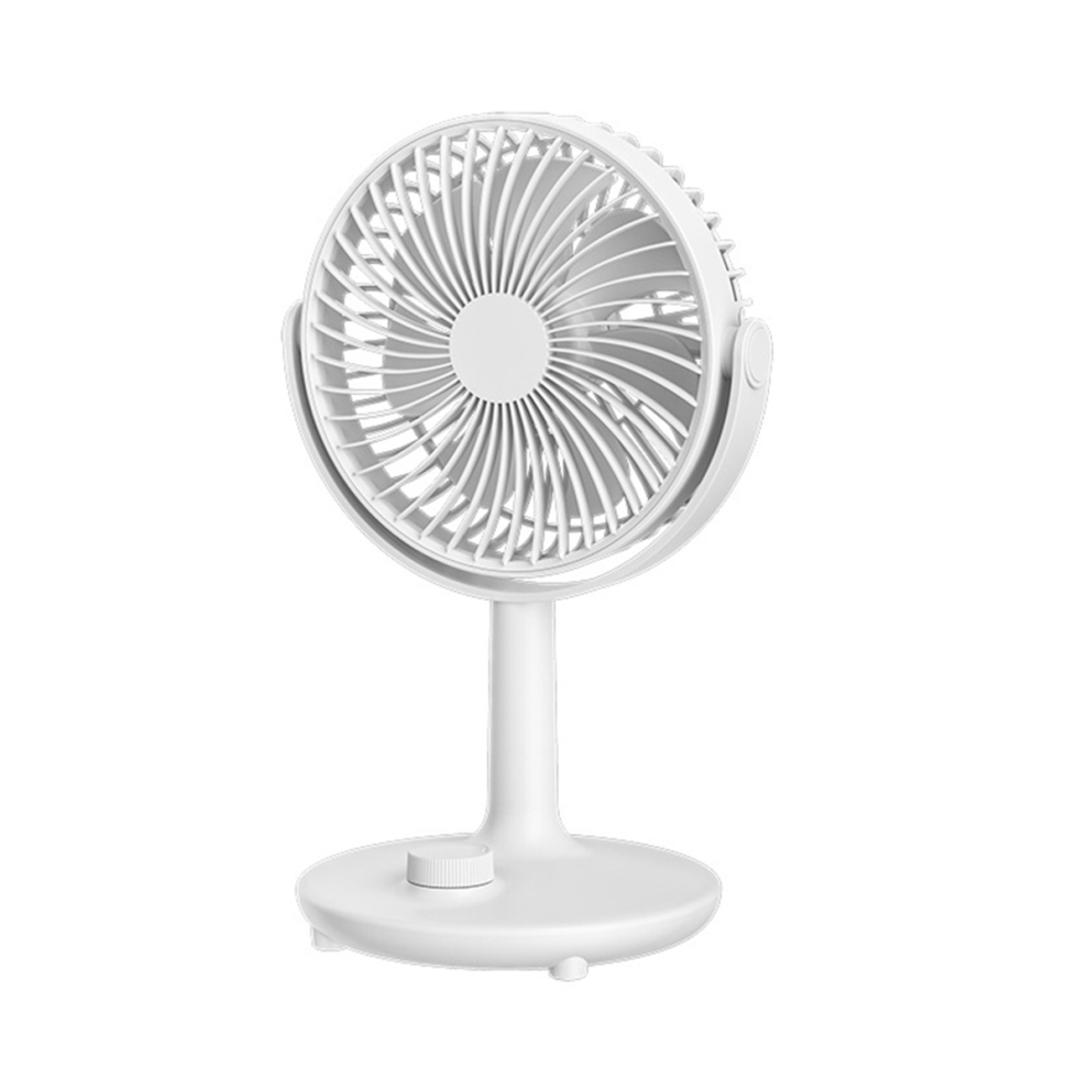 Mini ventilateur portable, puissant ventilateur de bureau rechargeable par USB pour les voyages, l'intérieur et l'extérieur