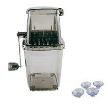 Ice Crusher Manual Rotary Cocktails Machine Ice-Cube Crushed Smoothies Home B