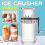 Εγχειρίδιο Ice Crusher Rotary Machine Cocktails Ice-Cube Crushed Smoothies Home B 6